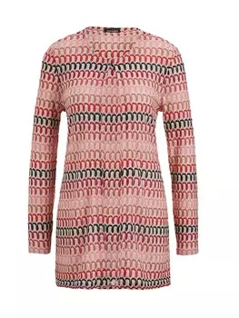 Вязаный кардиган Goldner, красный