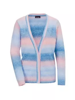 Вязаный кардиган Goldner, синий