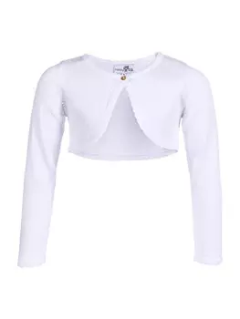 Вязаный кардиган happy girls, белый