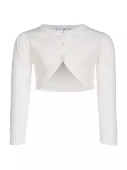 Вязаный кардиган happy girls, белый