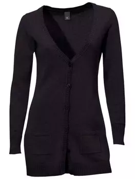 Вязаный кардиган heine, черный