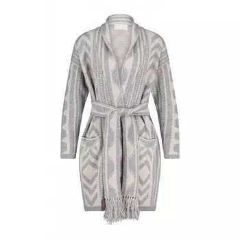 Вязаный кардиган Hemisphere, серый