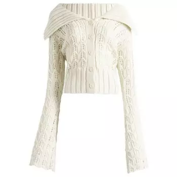 Вязаный кардиган Holzweiler, экрю