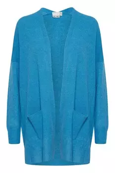 Вязаный кардиган Ichi ALPA CA7, бирюзовый