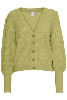 Вязаный кардиган Ichi IHDUSTY, зеленый