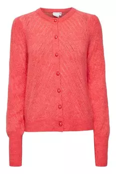 Вязаный кардиган ICHI Kamara, цвет Light red