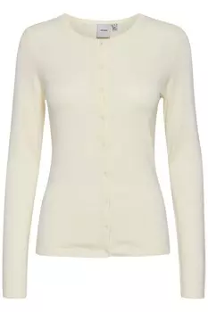 Вязаный кардиган Ichi MAFA, бежевый