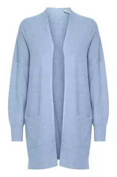 Вязаный кардиган Ichi, светло-синий