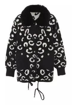 Вязаный кардиган Immy, черный/белый