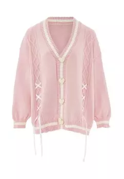 Вязаный кардиган Immy, розовый