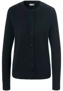 Вязаный кардиган include, черный