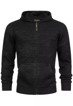 Вязаный кардиган INDICODE JEANS Gage, черный