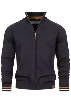 Вязаный кардиган INDICODE JEANS Knit Cardigan Arutemia, темно-синий