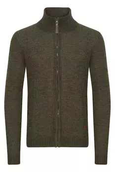 Вязаный кардиган Indicode Jeans, зеленый