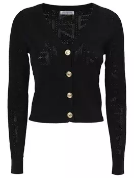 Вязаный кардиган Influencer, черный