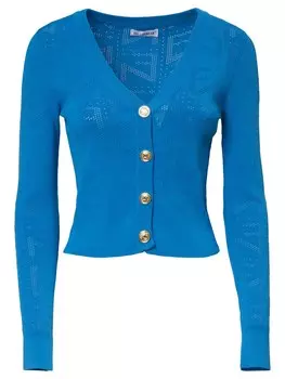 Вязаный кардиган Influencer, королевский синий