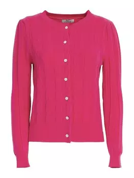 Вязаный кардиган Influencer, розовый