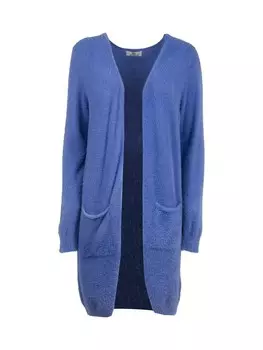 Вязаный кардиган Influencer, синий
