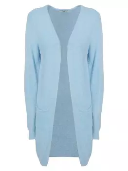 Вязаный кардиган Influencer, синий