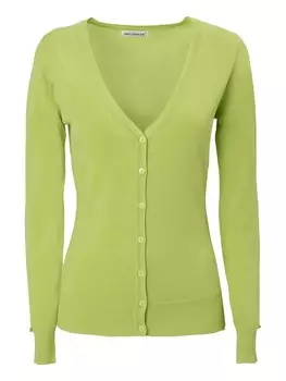 Вязаный кардиган Influencer, зеленый