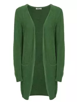Вязаный кардиган Influencer, зеленый