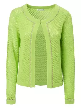 Вязаный кардиган Influencer, зеленый