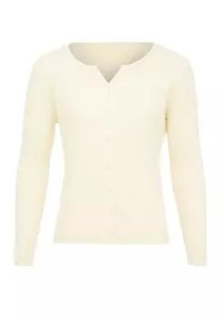 Вязаный кардиган IPARO, кремовый