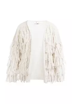 Вязаный кардиган IZIA, белый