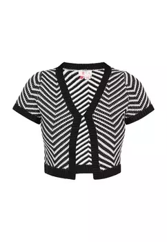 Вязаный кардиган IZIA, черный