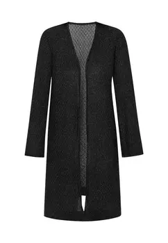 Вязаный кардиган IZIA, черный