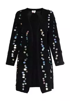 Вязаный кардиган IZIA Knit Cardigan, черный