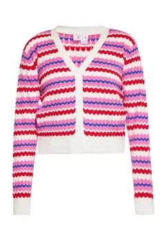 Вязаный кардиган IZIA Knit Cardigan, разноцветный