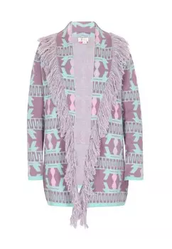 Вязаный кардиган IZIA Knit Cardigan, зеленый