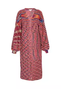 Вязаный кардиган IZIA, красный