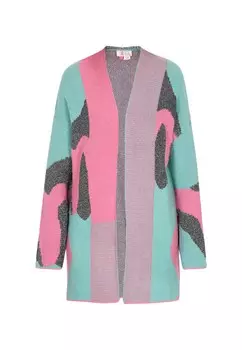 Вязаный кардиган IZIA, розовый