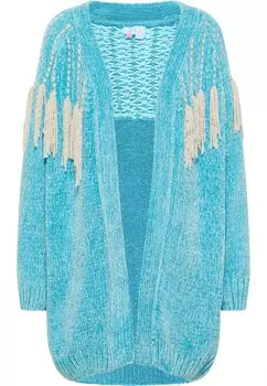 Вязаный кардиган Izia, синий