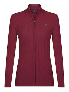 Вязаный кардиган Jacey Quinn, бордовый