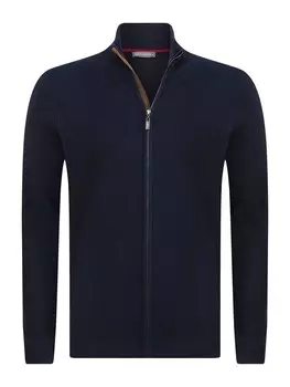 Вязаный кардиган Jacey Quinn, темно-синий