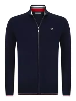 Вязаный кардиган Jacey Quinn, темно-синий