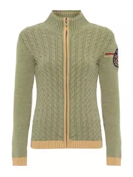 Вязаный кардиган Jacey Quinn, зеленый