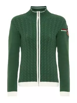 Вязаный кардиган Jacey Quinn, зеленый