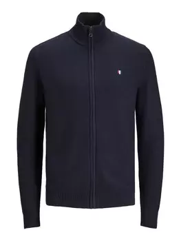 Вязаный кардиган JACK & JONES BLUROY, темно-синий