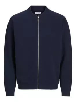 Вязаный кардиган JACK & JONES JJCalvin, темно-синий
