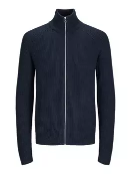 Вязаный кардиган JACK & JONES JJPannel, темно-синий