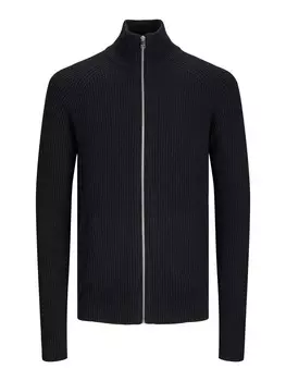 Вязаный кардиган JACK & JONES Knit Cardigan JJPannel, черный