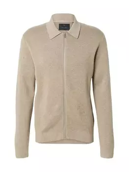 Вязаный кардиган JACK & JONES Knit Cardigan JPRBLamilano, серо-коричневый