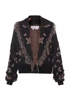 Вязаный кардиган Jalene, черный