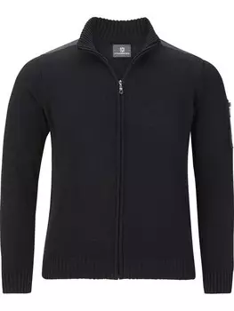 Вязаный кардиган Jan Vanderstorm KRISTAFAR, черный