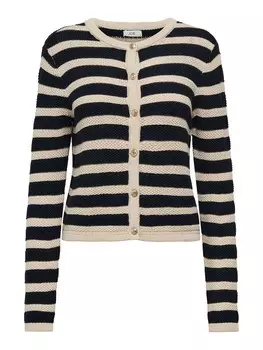 Вязаный кардиган JDY JDYTIKKA, кремовый