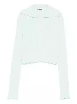 Вязаный кардиган JIL SANDER, синий